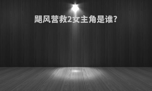 飓风营救2女主角是谁?