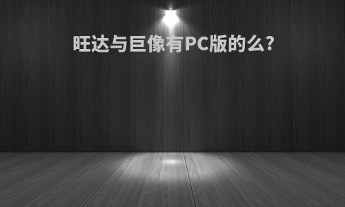 旺达与巨像有PC版的么?