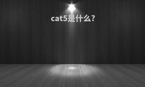 cat5是什么?