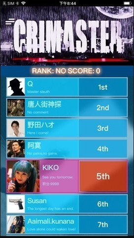 陌生的城市犯罪大师